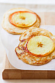 Kleine Apfelpfannkuchen