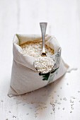 Bag of Carnaroli rice for risotto