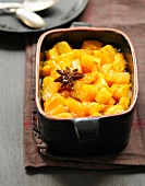 Exotic fruit and star anise bake