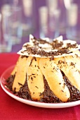 Pear and chocolate Charlotte