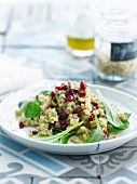 Quinoa and pomegranate salad