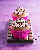 Chocolate and pepper cupcakes