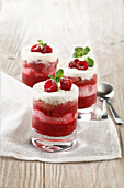 Light raspberry Tiramisu