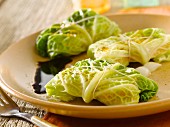 Curly cabbage Paupiettes