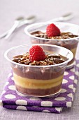 Chocolate and pear mousse