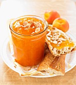 Apricot-almond jam