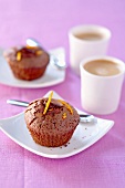 Chocolate-orange cupcakes