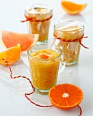 Grapefruit-Klementinen-Marmelade