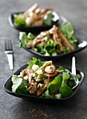 Marinated and grilled chicken salad