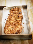 Fladenbrot mit Pinienkernen (vegetarisch)