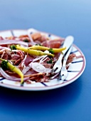 Thinly sliced Paletilla,spanish ham