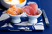 Lachs-Thunfisch-Sashimi