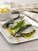 Gremolata sardines