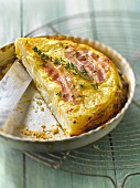 Bacon quiche