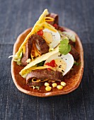 Rindfleisch-Tacos