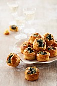 Curé Nantais and snail mini muffins