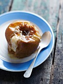 Salted butter toffee baked apple