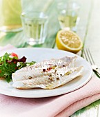 Cod fillets with mixed spices