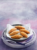 Beetroot and cheese croquettes