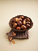 Grilled chestnuts