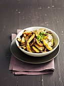 Sauteed potatoes with ceps