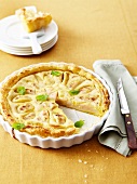 Amandine-pear pie
