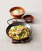 Chicken and vegetable curry