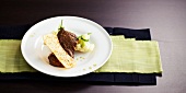 Fillet of beef with garlic and ginger