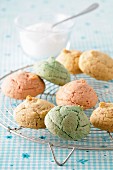Colored macaroons