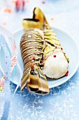 Raw spiny lobster tails