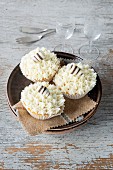 weiße Schokoladen-Cupcakes