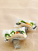 Buchweizen-Tacos mit Sardinen