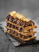 Chocolate-ginger Mille-feuille