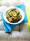 Mediterranean-style courgettes