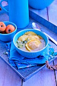 Helle Chorba-Suppe mit Zucchini und Ravioli