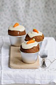 Soufflé-style carrot cake