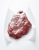 Raw shoulder of beef