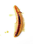 Roasted banana with honey