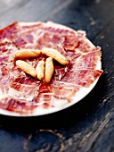 Plate of Spanish ham