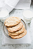 Light chocolate chip cookies