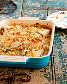 Cod and herb fish pie