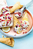Fruity Ice Cream Cones