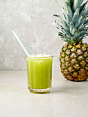 Matcha drink for the morning