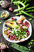Artichoke And Broad Bean Salad