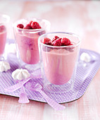 Raspberry Frozen Yoghurt
