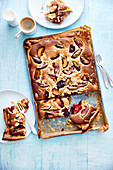 Plum, Fig and Almond Clafoutis