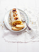 Roasted Apricot and Slivered Almond Cake