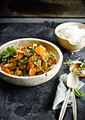 Carrot coconut curry