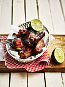 Spare ribs with lime