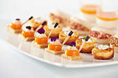 Various amuse-bouches